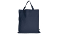 Tasche aus Fairtrade-Baumwolle mit zwei kurzen Henkeln - dunkelblau