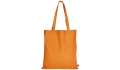 Tasche aus Fairtrade-Baumwolle mit zwei langen Henkeln - mandarin