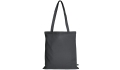 Tasche aus Fairtrade-Baumwolle mit zwei langen Henkeln - anthrazit
