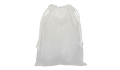 PP drawstring bag 10 x 14 cm - white