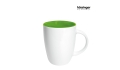 Mug Elektra inside  - green