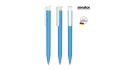 Retractable ball pen Super Hit Bio light blue