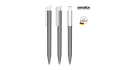 Druckkugelschreiber Super Hit Bio cool grau 9