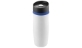 thermo mug CremaExtensa white/ring blue