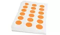 Premium labels, matt white (weatherproof) Premium labels, matt white (weatherproof)