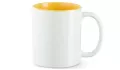 Keramiktasse Maria 330 ml - weiß/goldgelb Keramiktasse Maria 330 ml - weiß/goldgelb