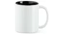 Keramiktasse Maria 330 ml - weiß/schwarz Keramiktasse Maria 330 ml - weiß/schwarz