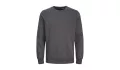 JACK & JONES - Tour Crew Neck Sweat BLK3900 - ASPHALT JACK & JONES - Tour Crew Neck Sweat BLK3900 - ASPHALT