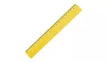 Ruler 20 cm - yellow
