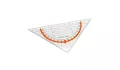 Triangular ruler - neonorange Triangular ruler - neonorange