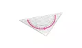 Triangular ruler - pink Triangular ruler - pink