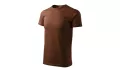 BASIC 129 Herren T-Shirt - schokolade