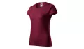 BASIC 134 Damen T-Shirt - garnet