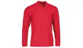 Premium Langarm-Polo Unisex - rot Premium Langarm-Polo Unisex - rot
