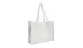 cotton shopper - white cotton shopper - white