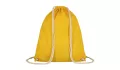 Gym bag made of 100% cotton - sunflower yellow Gym bag made of 100% cotton - sunflower yellow