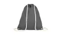 Gym bag made of 100% cotton - stelle gray