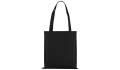 Polypropylene bag Classic with two long handles - black Polypropylene bag Classic with two long handles - black