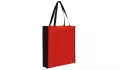 Bag made of 100% polypropylene City Bag 2 - red/black Bag made of 100% polypropylene City Bag 2 - red/black