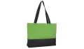 Bag made of 100% polypropylene City Bag 1 - lime green/black