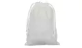PP drawstring bag 15 x 20 cm - white