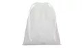 PP drawstring bag 25 x 30 cm - white PP drawstring bag 25 x 30 cm - white