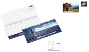 Calendrier Cartonne 2023 Table Cross Calendar 2023 Master Future | Table Calendar With Logo Printed  | Deprismedia.com