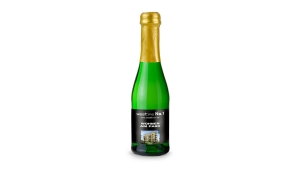Sekt Cuvée Piccolo - Flasche grün - Kapsel gold, 0,2 l