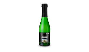 Sekt Cuvée Piccolo - Flasche grün - Kapsel schwarz, 0,2 l