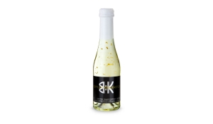 Piccolo Golden Flakes - Flasche klar - Kapsel weiß, 0,2 l