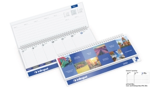 Tischquerkalender 2023 Master Register Kunststoff