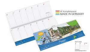 Tischquerkalender 2023 Signal inklusive Digitaldruck