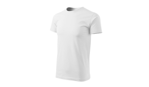 BASIC 129 Herren T-Shirt - weiß