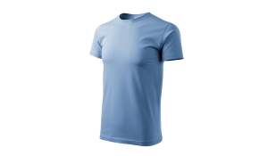 BASIC 129 Herren T-Shirt - himmelblau