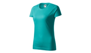 BASIC 134 Damen T-Shirt - smaragd