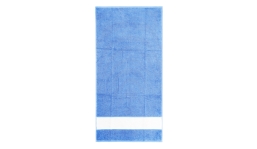 Frottiertuch Print Handtuch - hellblau