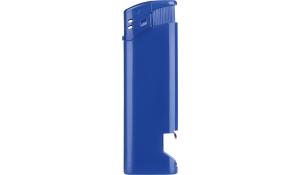 GO FLASCHENÖFFNER PIEZO Feuerzeug blau