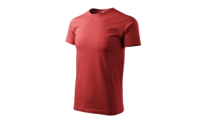 BASIC 129 Herren T-Shirt - weinrot