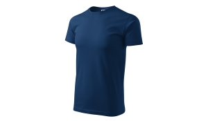 BASIC 129 Herren T-Shirt - mitternachtsblau