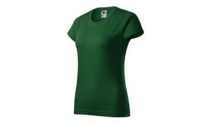 BASIC 134 Damen T-Shirt - flaschengrün