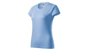 BASIC 134 Damen T-Shirt - himmelblau