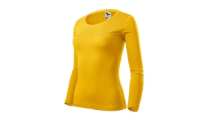 FIT-T LS 169 T-Shirt Damen - gelb