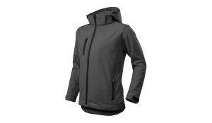 PERFORMANCE 535 Kinder Softshelljacke - stahlgrau