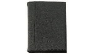 Ausweistasche Paper 2 DeLuxe schwarz/schwarz