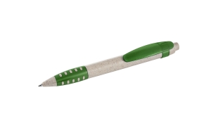 Kugelschreiber PureLogo beige/grün