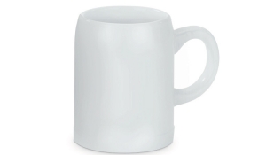 Beer mug Andechs - white