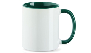 Cup Funny - white/green