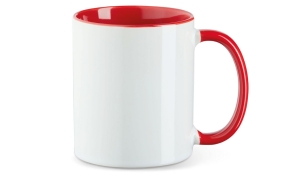 Cup Funny - white/red