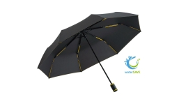 Pocket umbrella FARE®-Mini Style - black/yellow