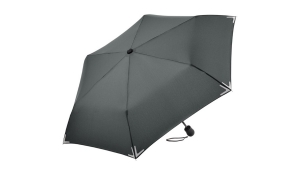 Taschenschirm Safebrella® LED-Lampe - grau